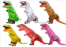 TREX Mascot Inflatable Costume For Child Adult Anime Cosplay Dinosaur Animal Jumpsuit Birthday Gift For Paty Cosplay Disfraz5081705