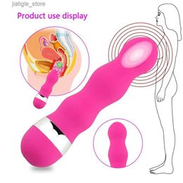 Other Health Beauty Items Mini fake penis G-spot vaginal vibrator female intimate item threaded Av vibrator stimulates buttocks plug anal sex item Y240402