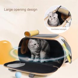 Cat Carriers Safe Pet Bag Convenient Lightweight Carrier Breathable Travel For Dogs Cats Foldable Durable Stylish Supplies