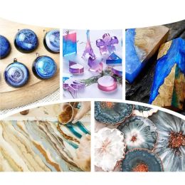 5 Colours Star Sky Colourant UV Resin Pigment Dye Epoxy Resin Casting Crafts Jewellery Making DIY Accessories