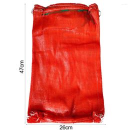 Storage Bags Mesh Bag For Harvesting Versatile Oranges Reusable Onion Strong Drawstring Vegetable Net Home