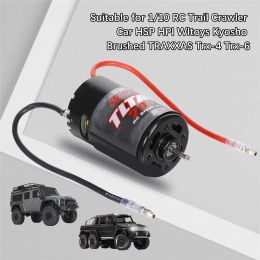 DSPOWER 550 Brushed Motor Waterproof 12T 21T 29T 35T for 1:10 RC Crawler Axial SCX10 AXI03007 JL 90046 TRX4 TRX6 RC Parts