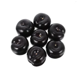 Party Decoration 8 Pcs Simulated Black Blin Scene Adornment Fake Foams Fruits Desktop Plum Decor Simulation Lifelike Ornament Bossom