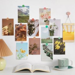 30sheets Ins Beautiful Scenery Artistic Postcard Decorative Cards Bedroom Home Decor Background Wall Stickers Photo Props