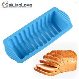 Baking Moulds SILIKOLOVE Silicone Moulds Large Bread Loaf Meatloaf Pan Chocolate Oreos Supplies For Pastry Accessories Kitchen Tools