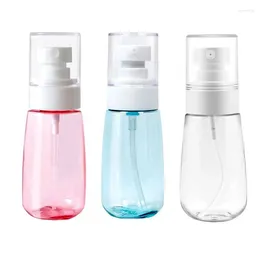 Liquid Soap Dispenser 1PC 30/60/80ml Travel Sub-bottled Spray Bottle Transparent Plastic Foaming For Convenience