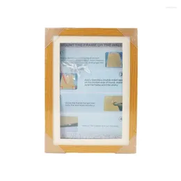 Frames Kids Artwork Changeable Display Wooden Art Holder Front Opening Project