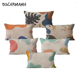 Pillow Tropical Couche Sofa Terrace Relleno Cojin 30x50 Rectangular Cover Spring Decoration Throw Case Chair Modern Home