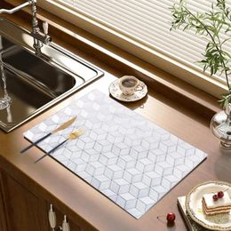 Table Mats Elegant Placemat Non-slip Dining Set Easy To Clean Heat-resistant Kitchen Mat Scratch-resistant For Home