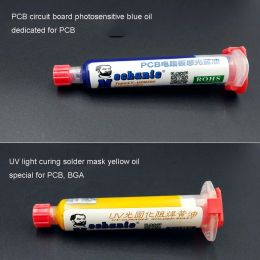 Mechanic Green Oil UV Solder Mask Ink for PCB BGA Paint Prevent Corrosive Insulating Protect UV Photosensitive Welding Oil