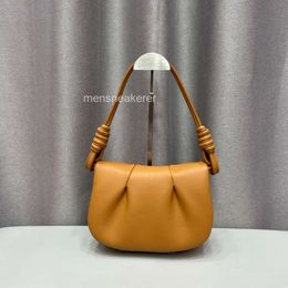 Bags Loev Pleated Medium Puffer End Underarm 2024 Cloud Spicy Bag New Spain Antique Shoulder Rope Paseo High Purse Baguette Quality Handbag I5TC