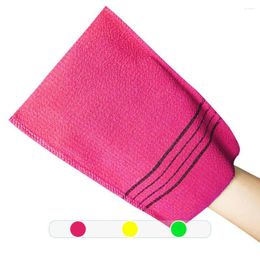 Towel 5Pcs Shower Bath Scrub Glove Korean Exfoliating Body Washcloth Portable For Adults Coarse Grain Brush
