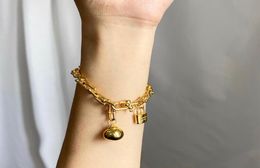 Stainless steel Heart T locks bracelets bangles for Women Fashion Genuine Jewellery rose gold/silver/gold love bangle Enamel Party Gift7765908