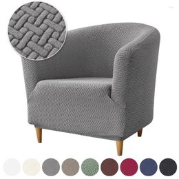 Chair Covers Stretch Club Cover Elastic Tub Relax Chairs Jacquard Spandex Lounge Armchair Sofa Slipcovers For Bar Study Counter