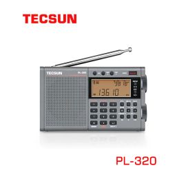 Radio TECSUN PL320 Radio FM/AM/SW/WM/Full Band Radio DSP Receiver FM Radios Stereo Portable Radio LCD Display Digital Radio Receiver