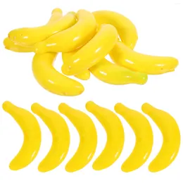 Party Decoration 20pcs Fake Banana Pography Prop Artificial Lifelike Fruit Fruits Mould