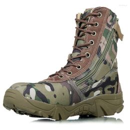 Fitness Shoes Tactical Military Combat Boots Men Genuine US Army Hunting Trekking Camping Mountaineering Winter Work 2024 Hiking