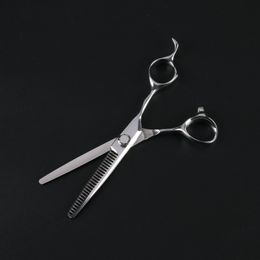 Imported 440C steel hairdressing scissors uniform oblique teeth soft hair volume 15% scissors tooth scissors bangs