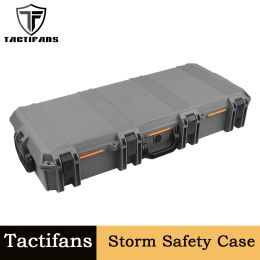 Tools Tactical Storm Safety Rifle Shotgun Case 39" Camo Waterproof Shockproof Multi Layer Sponges Inline Wheels Locking Tools Box