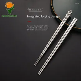 Chopsticks No Anti-scald 316 Stainless Steel Anti-mildew Anti-skid Tableware High Temperature