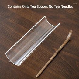 Tea Scoops Chinese GongFu Spoon Holder Sino Ceremony Utensils Scoop Shovel Teaspoon Accessories