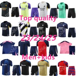 23 24 25 SpainES tracksuit training suit VINI JR BELLINGHAM men and kids football CAMAVINGA sportswear chandal futbol BarcelonaBarcelone kit