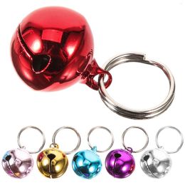 Dog Collars 6 Pcs Pet Bell Cat Hanging Bells Collar Small Accessories Delicate Metal Fine DIY Multi-function