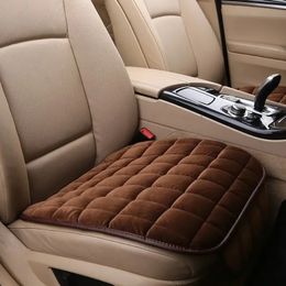 Car Seat Cover Winter Warm Universal Seat Cushion Anti-slip Front Chair Breathable Pad for Vehicle Auto Truck Seat