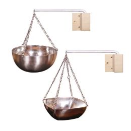 Equipment Sauna Aromatherapy Oil Bowl Sauna Cup Stainless Steel Essential Oil Holder Bowl For Sauna And Spa Wooden Material Sauna Accessor