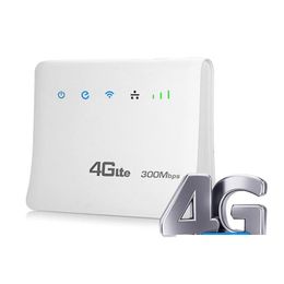 Routers 4G Wifi Router 3G Ltecpe Mobile Spot With Lan Port Sim Card Portable Gateway3375658 Drop Delivery Computers Networking Communi Otdbt