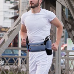 Sports Fanny pack Men's and women's outdoor marathon fitness kit Multifunctional kettle bag Running waterproof belt phone bag