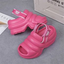 Casual Shoes Fish Toes Slingback Beach Slipper Woman Sneakers For Womam Sandals Pink Sport Sporty Pie Basquet Lofers Tenia Leisure YDX1