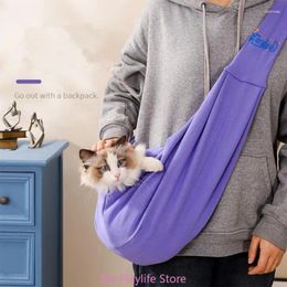 Cat Carriers Small Dog Bag Pet Out Crossbody Shoulder Outdoor Travel Portable Puppy Sling Cotton Comfortable Accessories