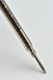 Luxury Stainless Steel Roller Ball Pen Refill Writing Fluent 07mm Black Blue Ink Gel Pens Refills accessories for 163 149 145 Boh7761729