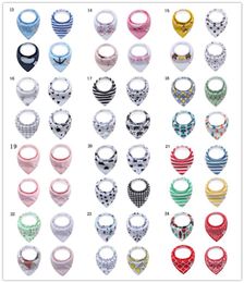 Baby bandana drool bibs organic cotton bibs 4 pack for baby items bibs set for girls custom 100 organic cotton baby band4116069