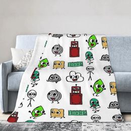 Blankets Bfbi Beep Pack Blanket Soft Warm Flannel Throw Bedding For Bed Living Room Picnic Travel Home Sofa