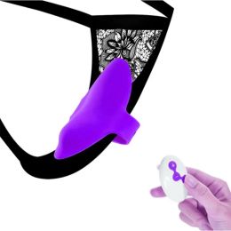 Massagers Sex Toy Massager Low Price Remote Control Invisible Strap on Wearable Panty Vibrator Toys for Woman Adult Clitoral Stimulator Dild