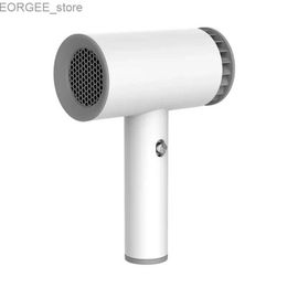 Electric Hair Dryer Portable plug-in hot air and USB charger 2600mAh battery cold air hair dryer Y240402