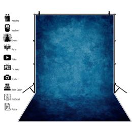 Abstract Light Blue Gradient Solid Colour Backdrop Surface Of Wall Wedding Baby Birthday Photography Background Photo Studio Prop