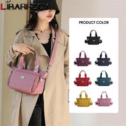 Shoulder Bags Solid Colour Designer Multifunctional Women's Handbag Fashion High Quality Nylon Ladies Messenger Bolso Mujer
