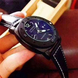 Paneraiss DEISGN Movement Watches Luminous Machine Watch Men Fashion Luminor Leather Casual Calendar Gentleman Designer Waterproof Wristwatches WN-Y3BU