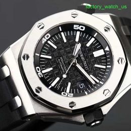 Exciting AP Wristwatch Mens Watch Royal Oak Offshore Automatic Mechanical Diving Sports Second hand Luxury Watch Set 15710ST.OO.A002CA.02