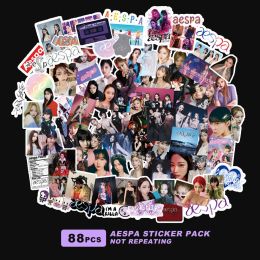 Kpop Girls Stickers Pack Twice IVE ITZY Stickers New Album BETWEEN1&2 Cute Photos Stickers Fans Stationery Label Gift