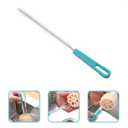 Disposable Cups Straws 5 Pcs Lotus Root Hole Brush Narrow Gaps Bristle Kettle Spout Brushes Detergent Cleaner Nylon Long Straw