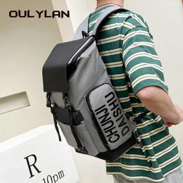Backpack Men's Large Capacity Outdoor Travel Computer Laptop Casual Lightweight Student School Bag Mochila