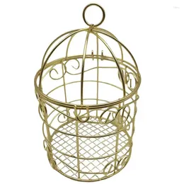 Candle Holders Iron Holder For Party Birdcage Wedding Candys Box Favor Home Table Centerpiece Decoration