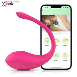 Other Health Beauty Items Bluetooth female dildo vibrator wireless application remote control wearing vibration love G-spot Y240402