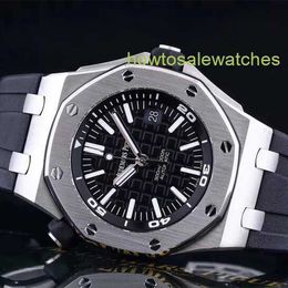 Lastest AP Wrist Watch Mens Watch Royal Oak Offshore Automatic Mechanical Precision Steel Date Watch 15710ST.OO.A002CA.01 Black Disc 42mm