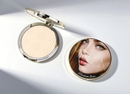 MYBOON Light Penetrable Makeup Concealer Powder Cake Lasting Oil Control Waterproof Makeup Powder Women's Base Brightening Finishing Plate Dry Powder