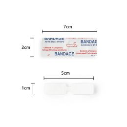 10/20/30Pcs Needle-Free Waterproof Band Aid Butterfly Adhesive Wound Closure Band Aid Emergency Kit Adhesive Bandages